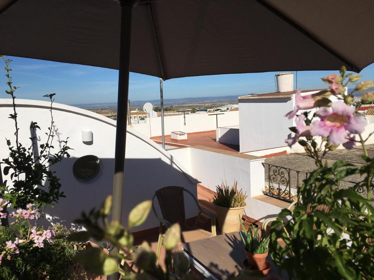 Casa Leon Blanco Carmona Reformada Centrica Con Chimenea Y Terraza Con Vistas Villa Екстериор снимка